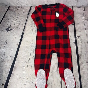 Caterer’s Buffalo plaid sleeper 2T